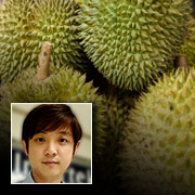 Durian Tested for Degree of Ripeness