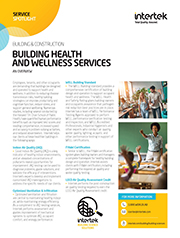 Building Health & Wellness Services cover